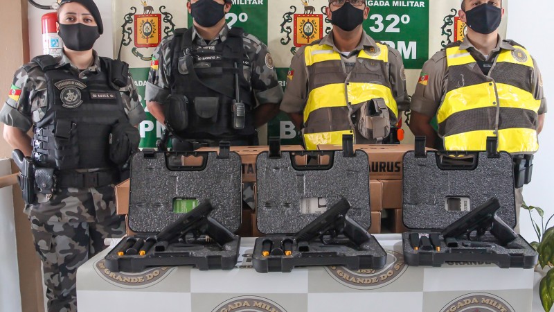 armamento recebido