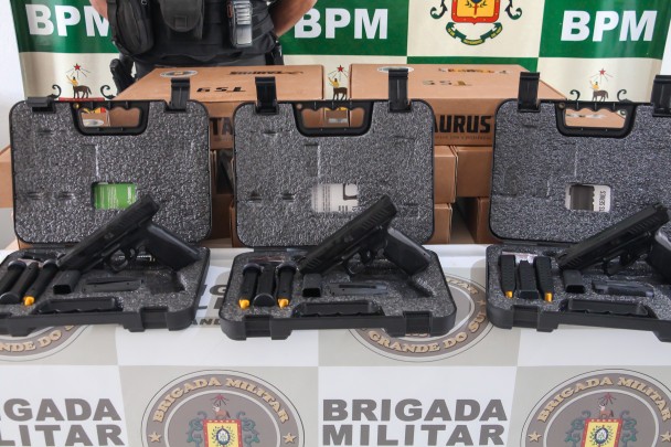 armamento recebido