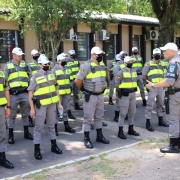 Estágio dos Novos Soldados em Canoas