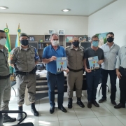 Prefeito e presidente da câmara de vereadores  de Caibaté