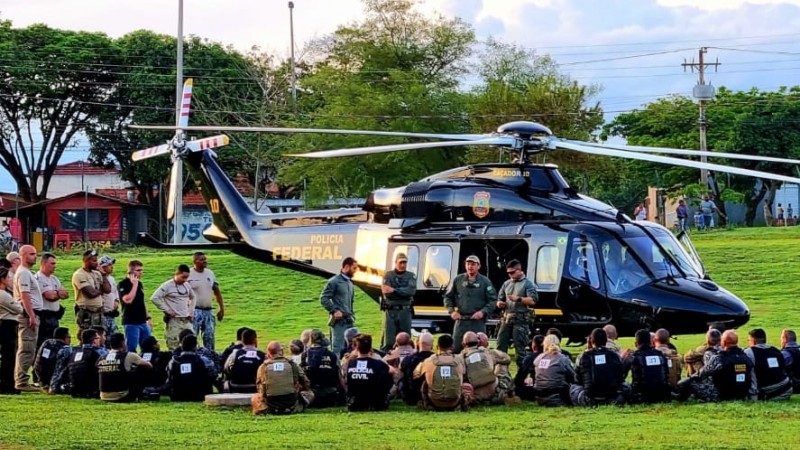 Participaram cerca de 40 policiais de diversos Estados do país, sendo quatro integrantes do BOPE-RS