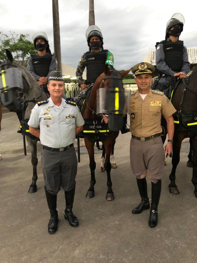 PMES - Cavalaria realiza formatura dos Centauros do V Curso de Choque  Montado