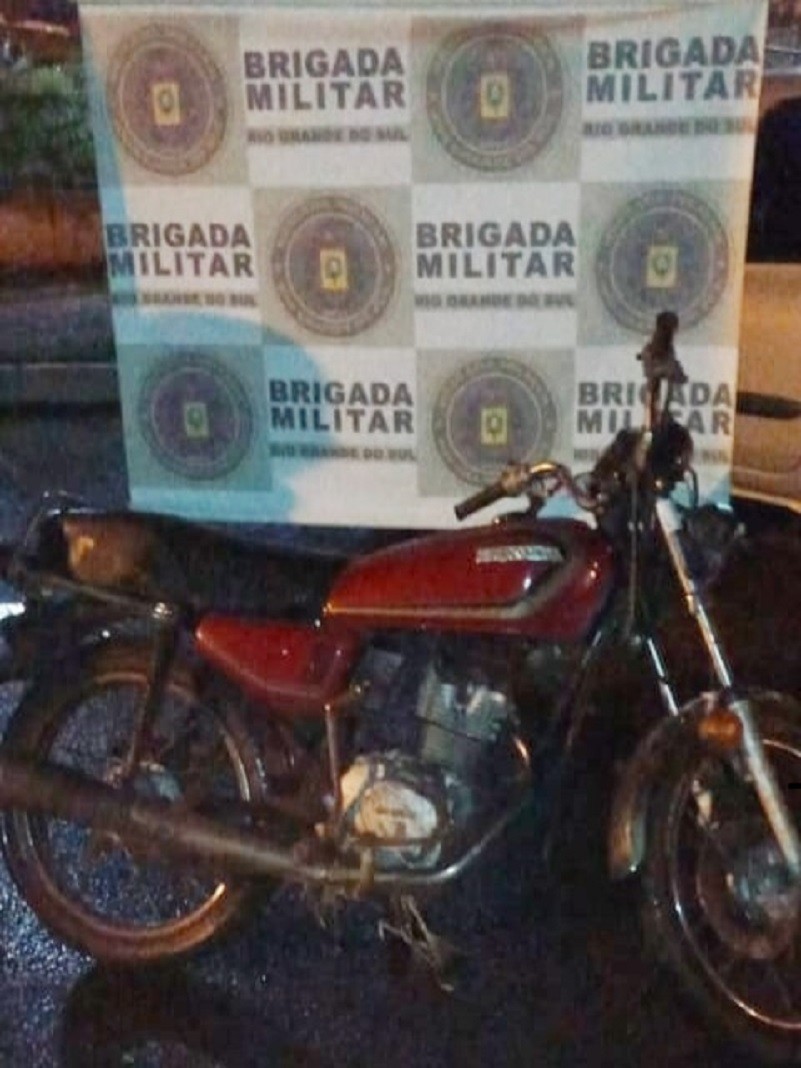Motocicleta recuperada