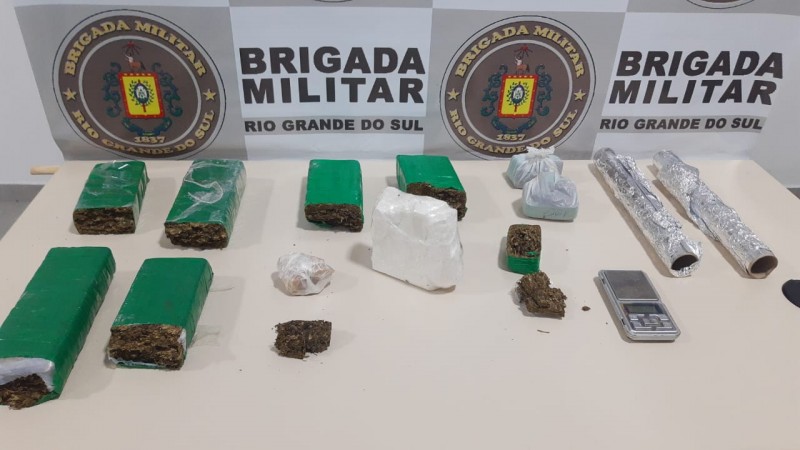 Droga apreendida