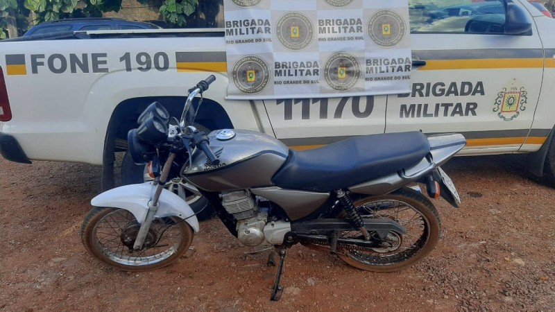 Brigada Militar prende homem por receptação de veículo em Tenente Portela