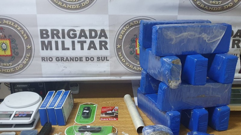 Material apreendido