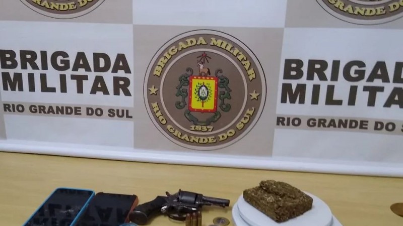 Brigada Militar recaptura foragidos de Chapecó e apreende drogas e arma de fogo em Barra do Guarita