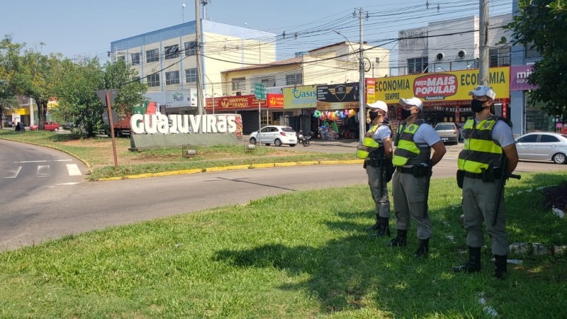 Policiamento em Canoas