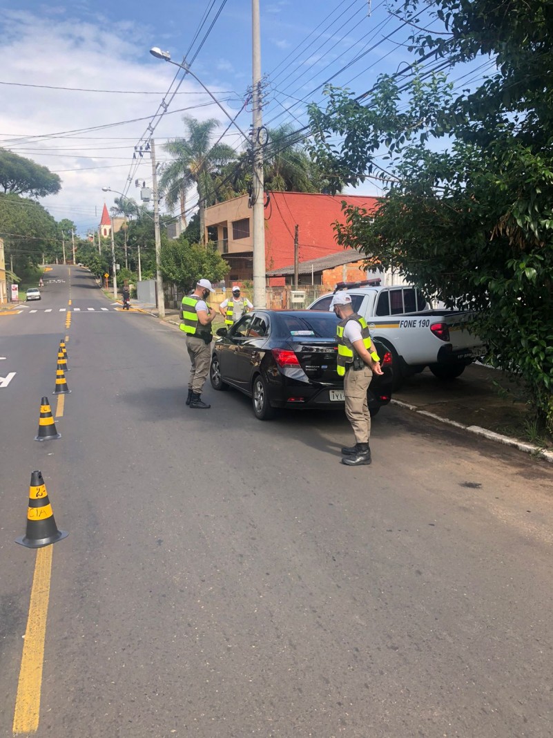 Policiamento em Canoas