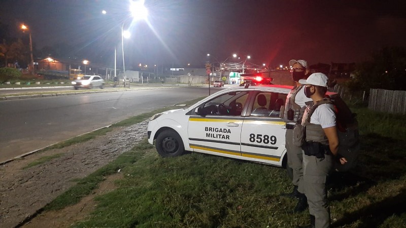 Policiamento em Canoas