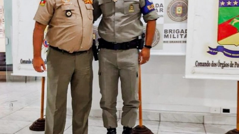 Comandantes do COE e 8º BPM