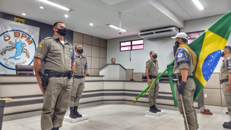 Passagem de Comando do 2º Pelotão