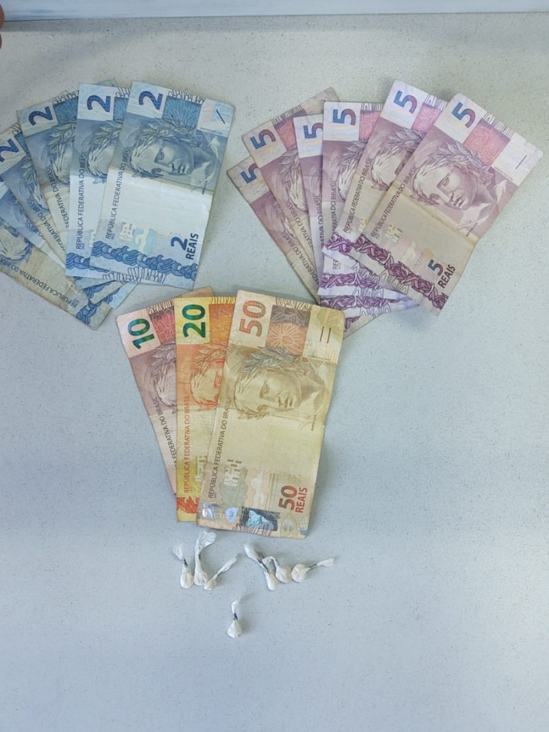 material apreendido em Campo Bom