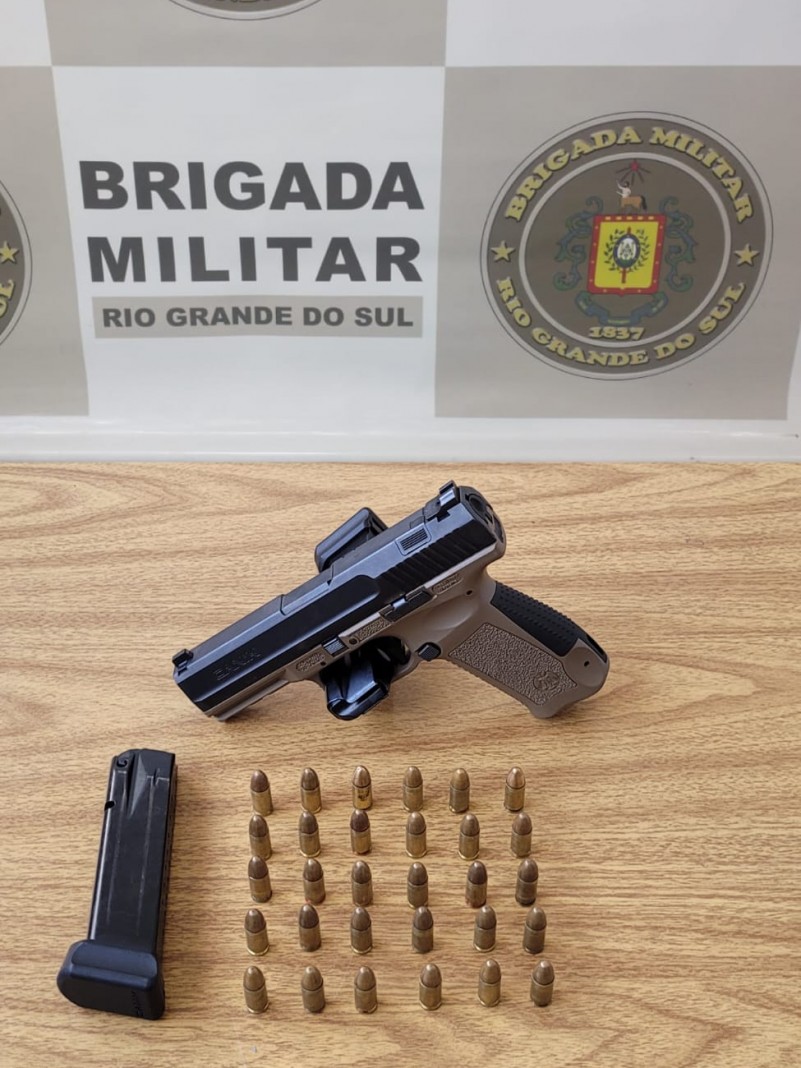 Apreensão de arma
