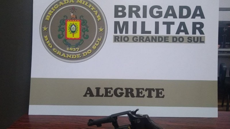 prisão por porte ilegal de arma em Alegrete