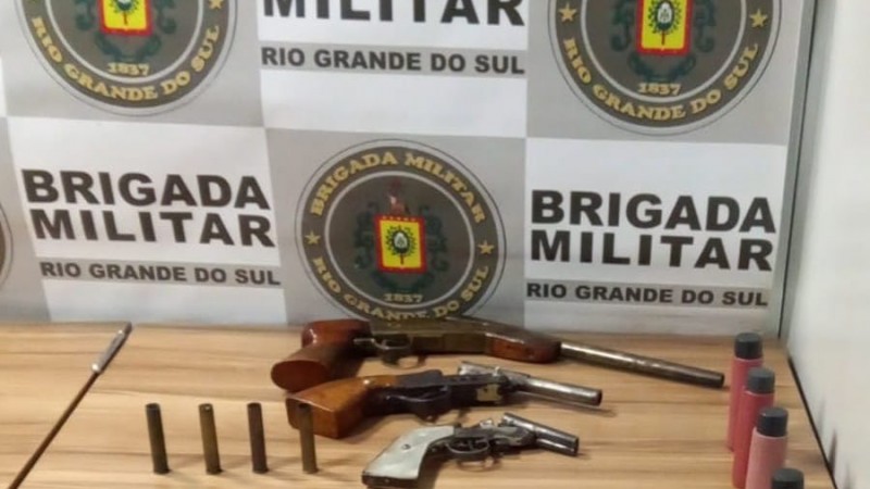 BM de Venâncio Aires prende homem por posse ilegal de arma