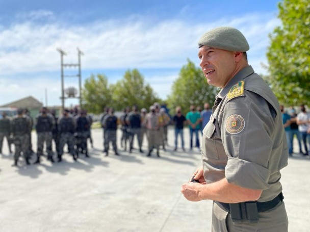 Comandante-geral, coronel Cláudio dos Santos Feoli