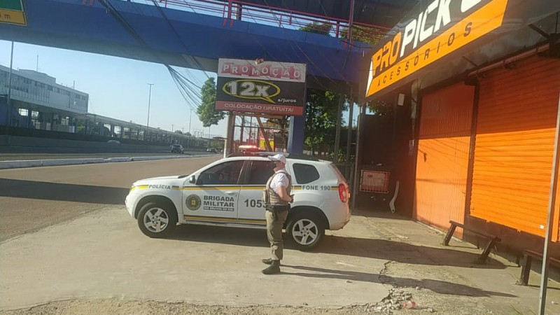 Policiamento no Grenal