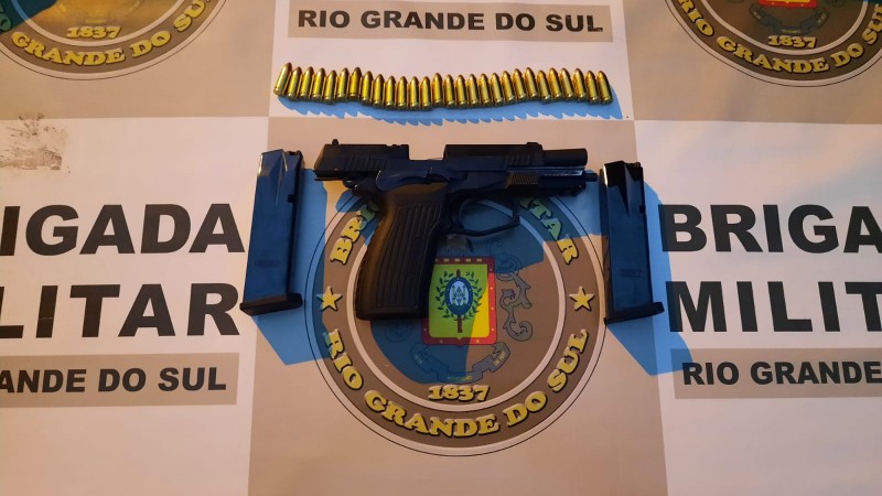 Prisão porte ilegal de arma de fogo