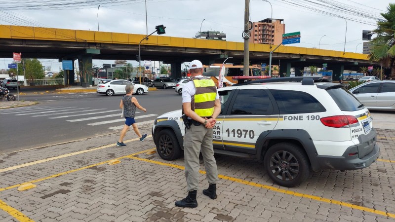 Policiamento em Canoas