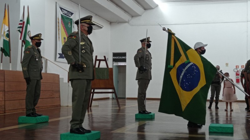 passagem de comando do CRPOAJ