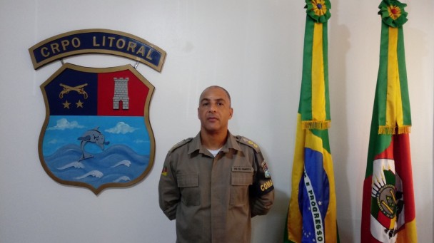 TenCel Humberto é o comandante interino do CRPO Litoral