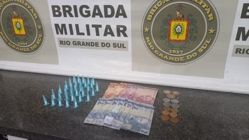 Tráfico de drogas - apreensão de menor