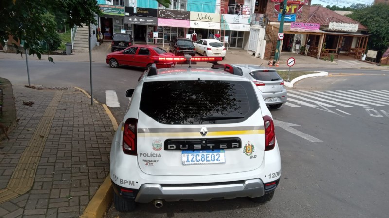 Policiamento em Nova Santa RIta
