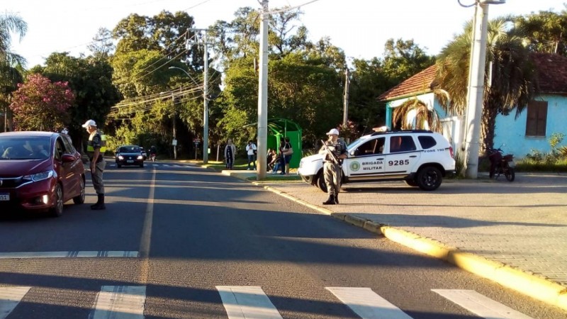 Cidade de Nova Santa Rita Policiamento