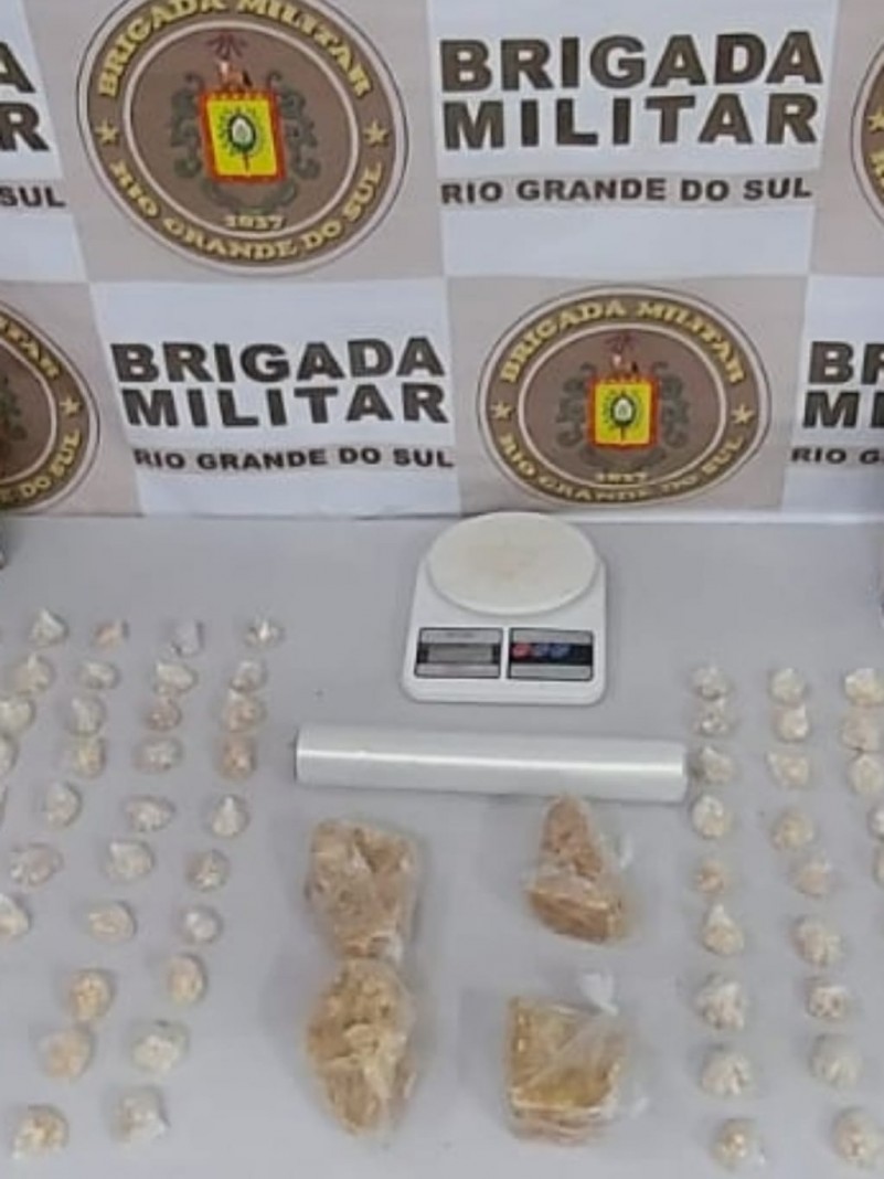 BM apreende 1kg de crack em ação conjunta entre 21ºBPM e 18°BPM