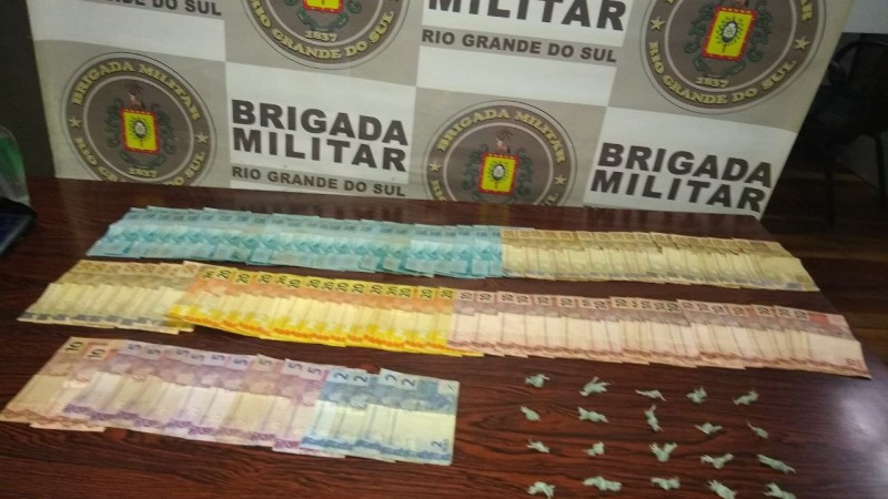 dinheiro e droga