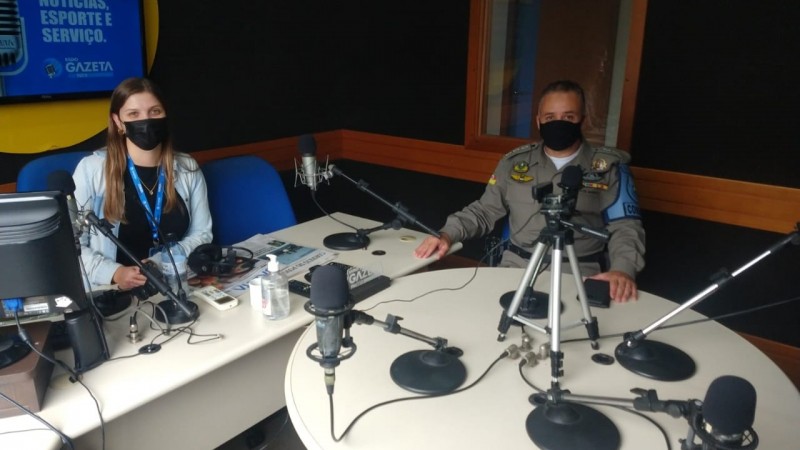 Comando Regional do Vale do Rio Pardo realiza visitas e entrevistas em Santa Cruz do Sul