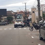 Abordagem próximo ao centro de eventos de Canela