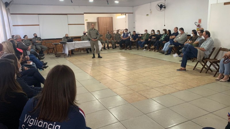 Reunião planejamento ao combate ao Abigeato