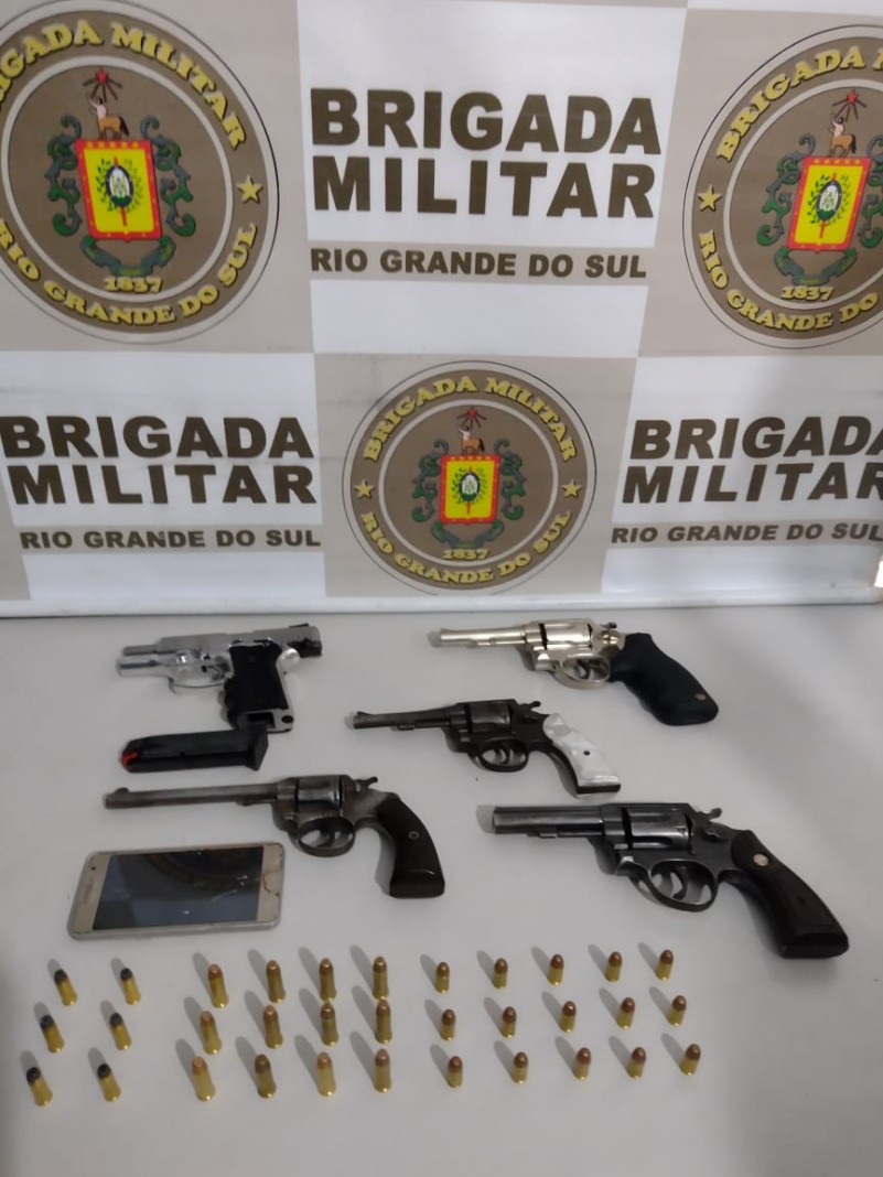 Apreensão de armas