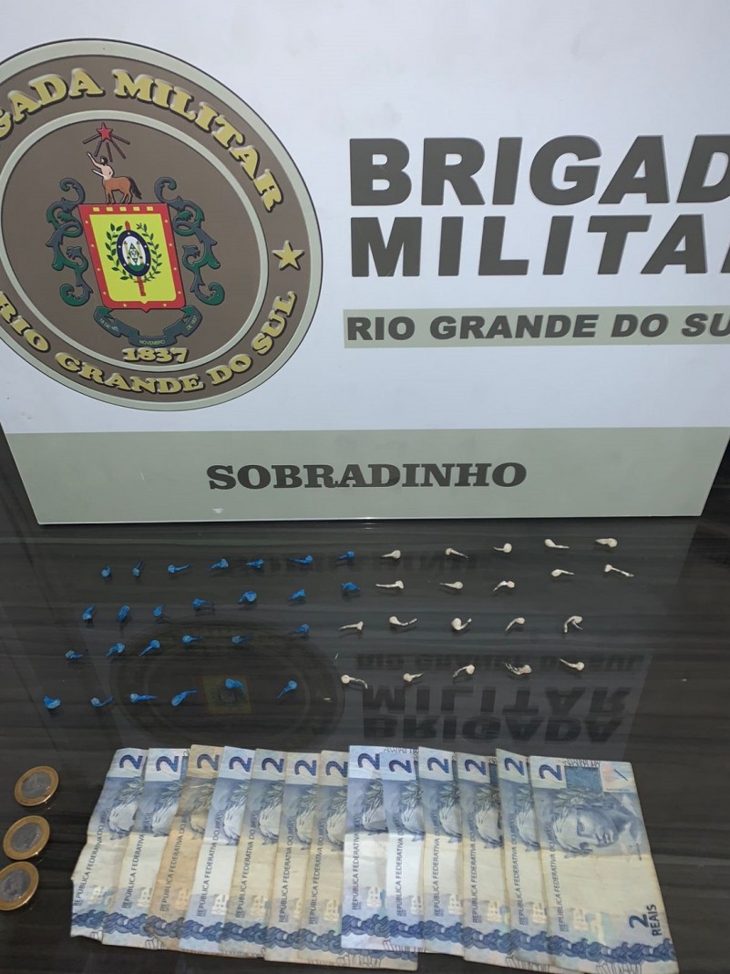 BM de Sobradinho prende homem por tráfico de entorpecente