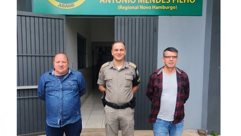 Ten Cel Cilon com representantes da ABAMF I