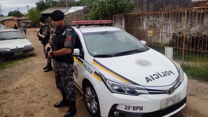 A ação policial objetiva efetuar a saturação de área em bairros com maiores índices de criminalidade.