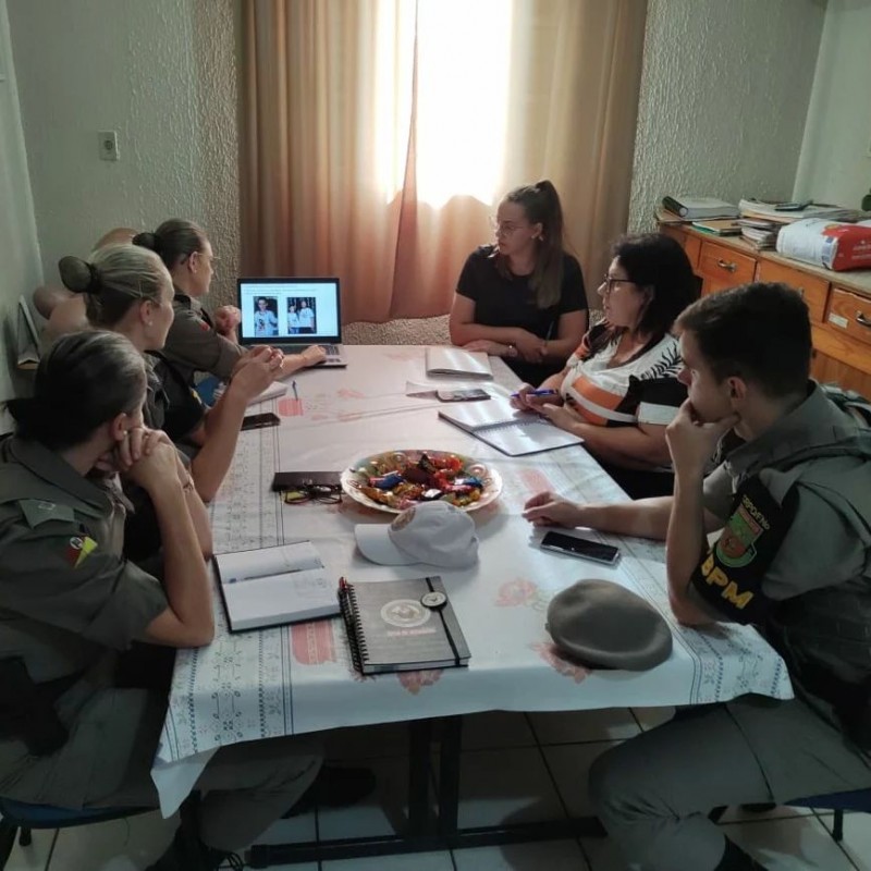 reunião preparatória em Vista Gaúcha