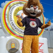 Leão DARE é atração no Festival de Balonismo em Torres