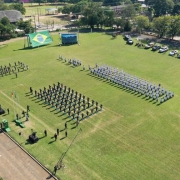 Espadim Tiradentes é entregue a 69 futuros capitães da Brigada Militar