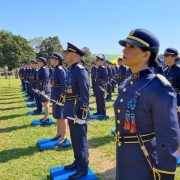 Espadim Tiradentes é entregue a 69 futuros capitães da Brigada Militar