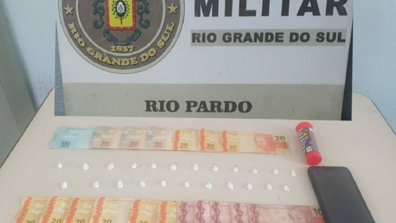 Prisão por tráfico de drogas RP