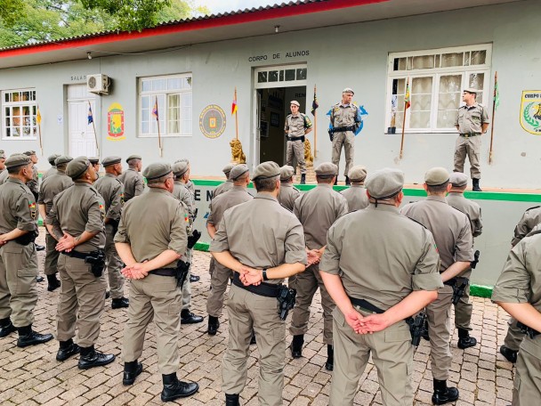 Polo de Ensino Rio Pardo tem nova turma de alunos sargentos