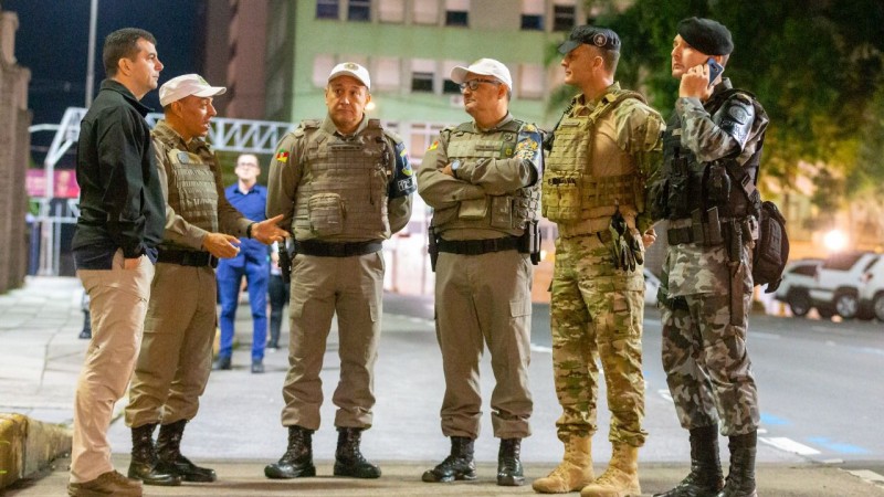 BM participa de exercício simulado do Plano de Defesa da Cidade em Caxias do Sul