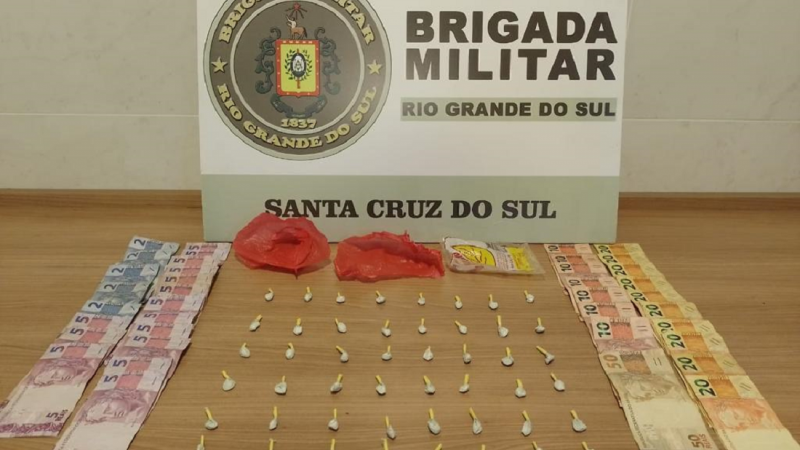 Apreensão por tráfico de drogas SCS