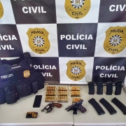 Material apreendido pela PC