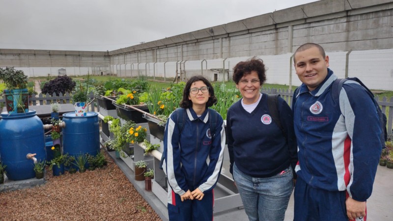 espaço para horticultura