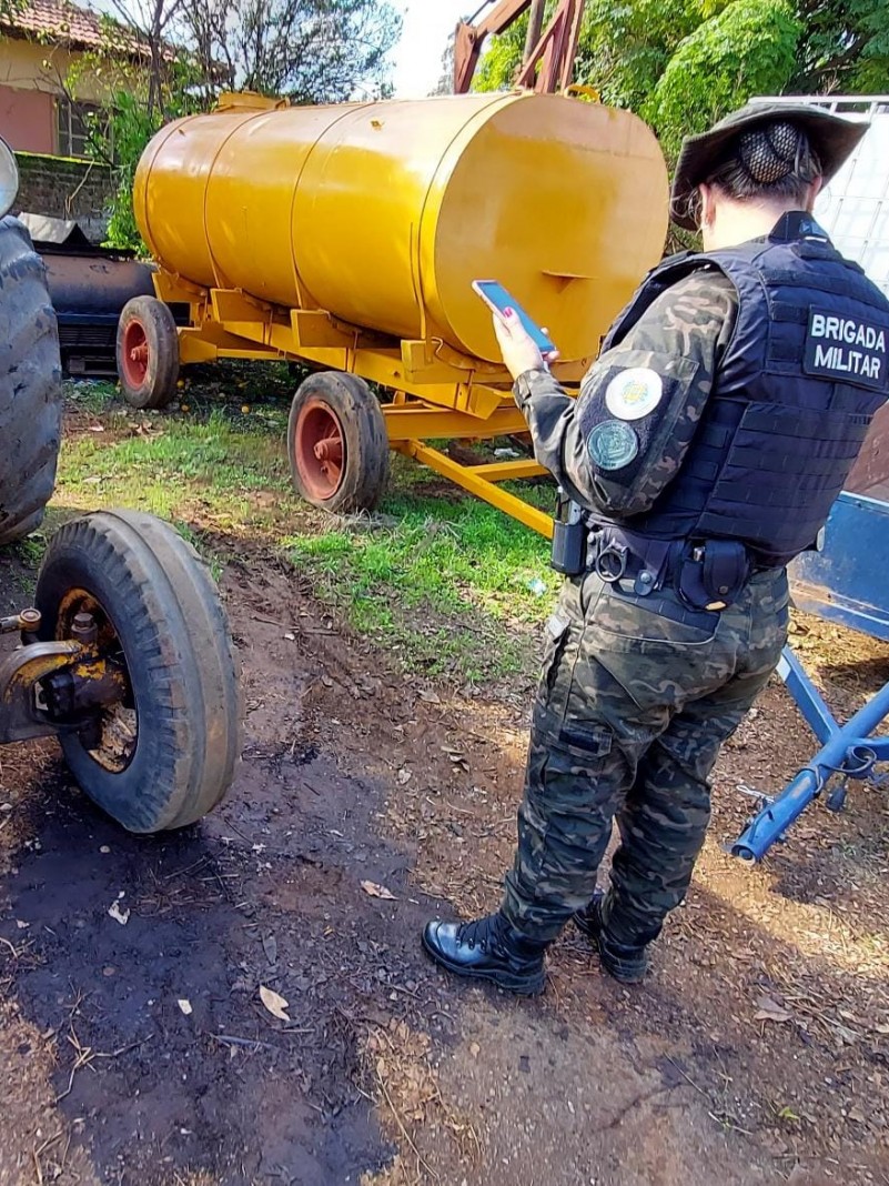 ocorrência crime poluição São Borja