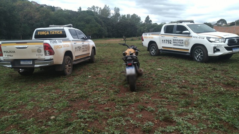 7ºRPMon recupera veículo em situação de roubo em Santo Ângelo